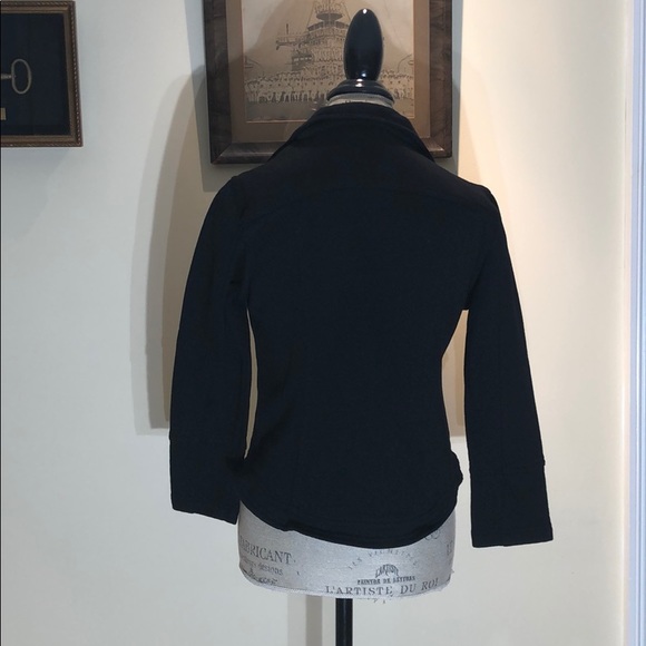 NWOT Style  & Co Women’s Petite Black Jacket Sz PM - Picture 2 of 14